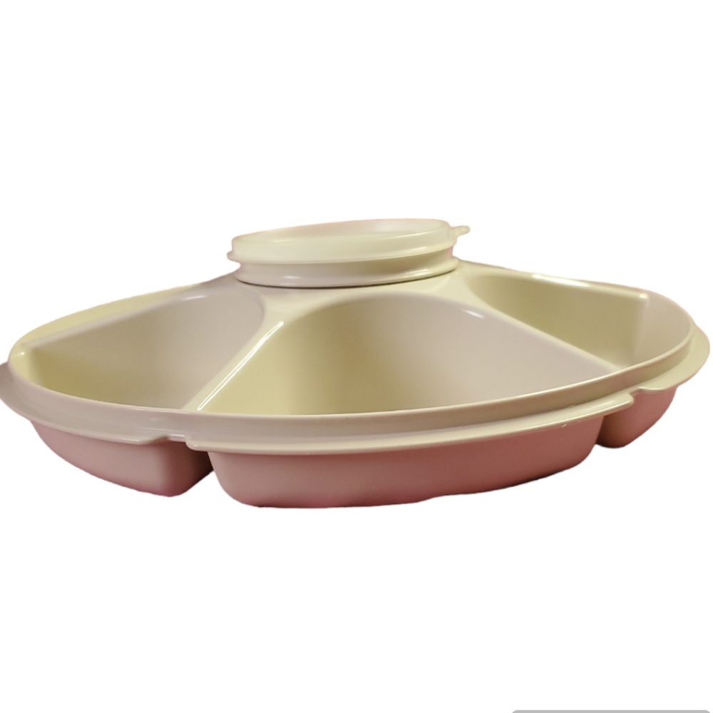 Tupperware Divider Tray with Dip Container - Picture 4 of 13